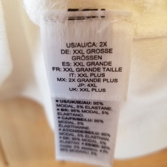 Caralyn Mirand The Drop Ivory Puff Long Sleeve Top NWT - Picture 11 of 13